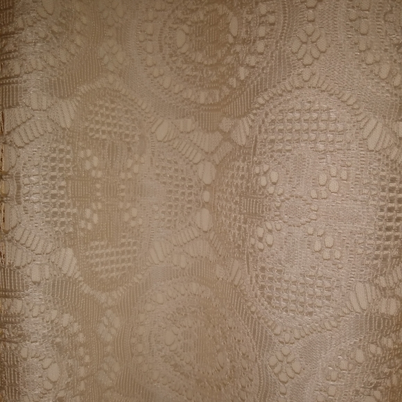 Bohemian cream dress bell sleeves - Picture 3 of 6